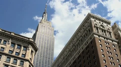 Empire State Building Stock Footage 10995787