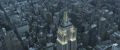 Empire State Building Stock Footage 26869913