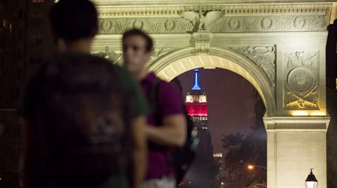 Empire State Building 库存影片 29610922