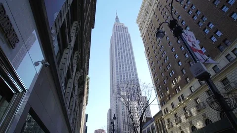 Empire State Building Stock Footage 84473494