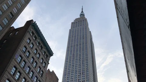 Empire State Building Stock Footage 114259190