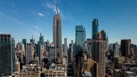Empire State Building Hyperlapse Stockbeeldmateriaal 237183885