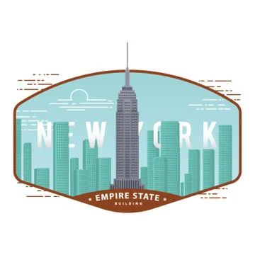 Empire State Building Ilustración de archivo