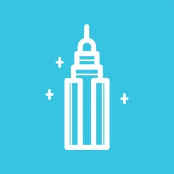 Empire State Building Ilustración de archivo