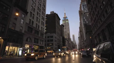 New York City traffic, 1998 - Stock Video Clip - K010/2198 - Science Photo  Library