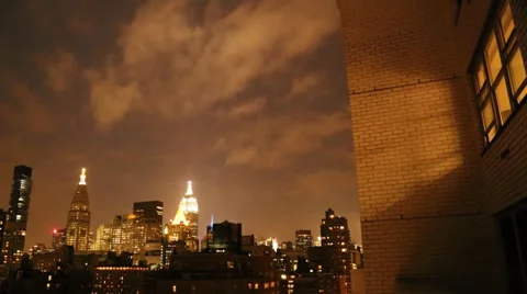 Empire State Building New York City Stock Footage 33961831