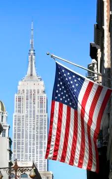 Empire state building Stock Photos