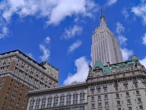 The Empire State Building Stock Photos