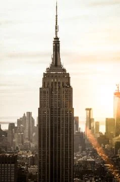 The Empire State Building Stock Photos