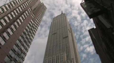 Empire State Building Time Lapse Stock Footage 270426