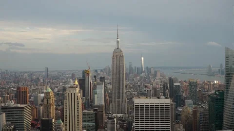 Empire State Building Timelapse 스톡 동영상 163908475