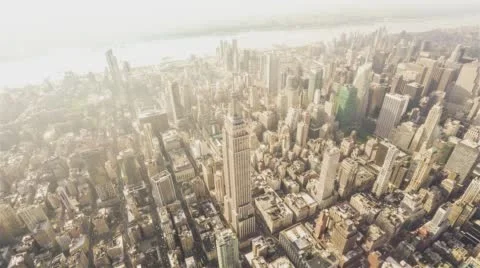 The Empire State Building (Wide angle) | New York City Stock Footage 69002936