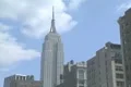 Empire State Building zoom in from ground level 1 Footage