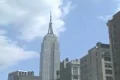 Empire State Building zoom in from ground level 2 Footage