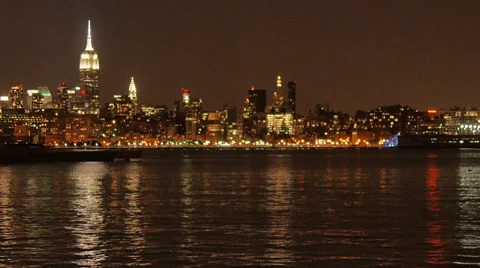 Empire State at night Vidéo 37015629
