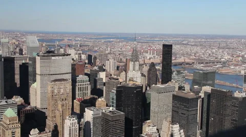 Empire state view Stock Footage 39985949