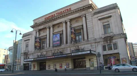 Empire Theatre Stock Footage 8953457