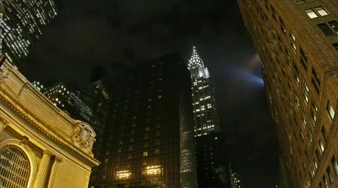 EmpireStateBuildingTiltDown2Traffic 스톡 동영상 400346