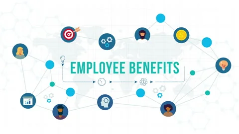 Employe benefits concept Video stock 172298459