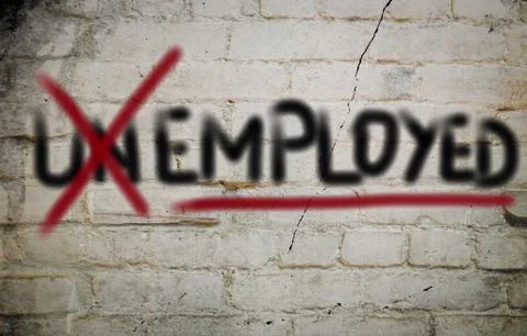 Employed concept Stock Illustration