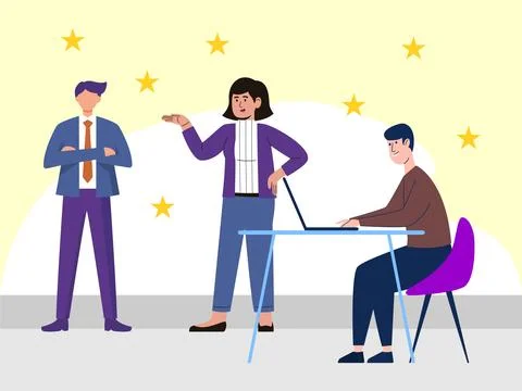 Employee Assistance Program (EAP) Concept Illustration Style Illustration