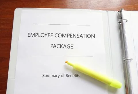 Employee Compensation Package Stock Photos