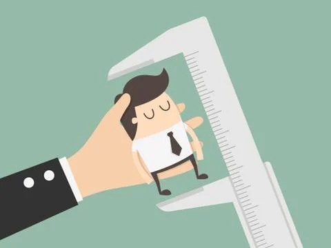 Employee Evaluation Stock Illustration