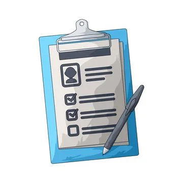 Employee evaluation illustration Stock Illustration