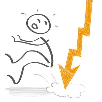 Employee get into trouble Stock Illustration