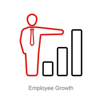 Employee Growth Stock Illustration