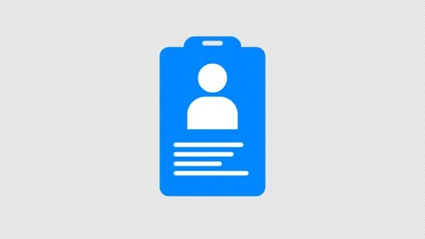 Employee id card Stock Footage 333669900