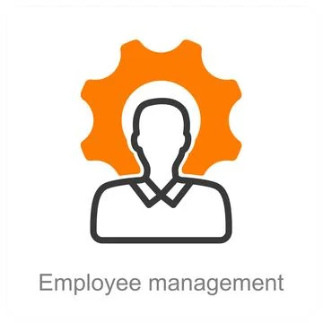 Employee management Stock Illustration