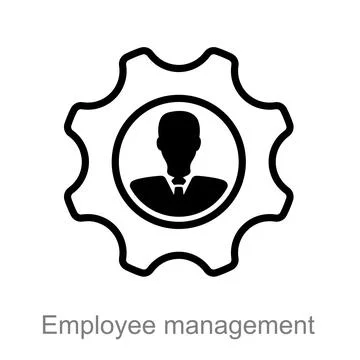 Employee management Stock Illustration