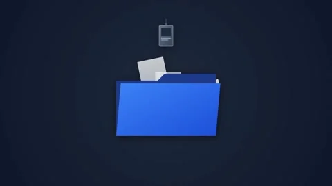 Employee Offboarding Process Animation with Knowledge Transfer Documents Ba.. Видео 346130345