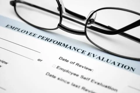 Employee performance evaluation Stock Photos