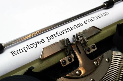 Employee performance evaluation Stock Photos