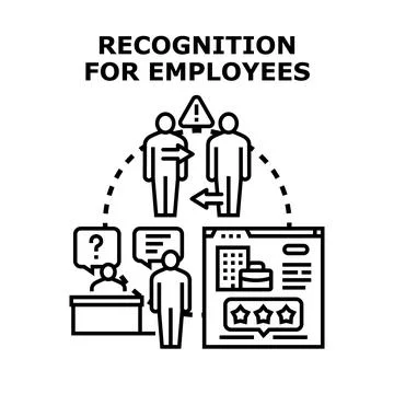 Employee recognition program building effective human resources イラスト素材