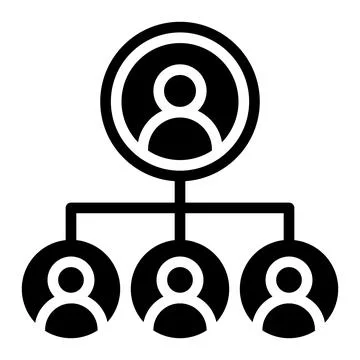 Employee Relation Vector Icon Design Illustration Stock Illustration