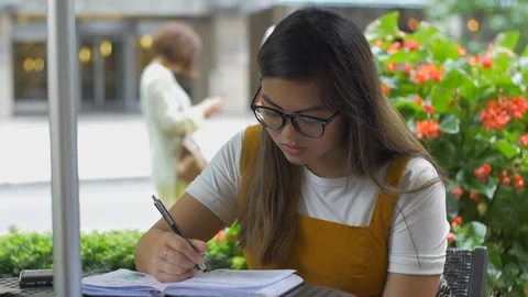 Employee Remote Work Outside Concept 動画素材 114708899