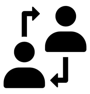 Employee Replacement Vector Stock Illustration