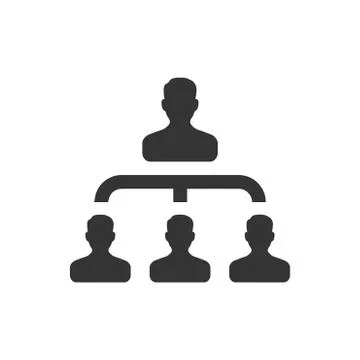 Employee Structure Icon Stock Illustration
