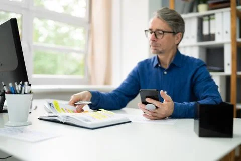 Employee Task List Schedule For A Week Stock Photos