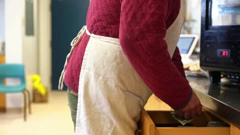 Employee theft Stock Footage 234078437