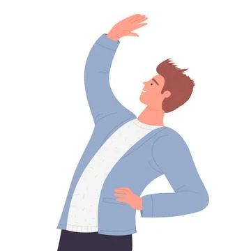 Employee training exercise Stock Illustration