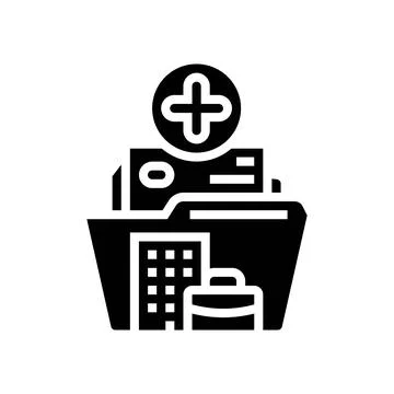 Employee value proposition strategy head hunting glyph icon vector illustrati Stock Illustration