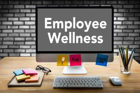 Employee Wellness program and Managing  Health and program Business team ha.. Stock-Fotos