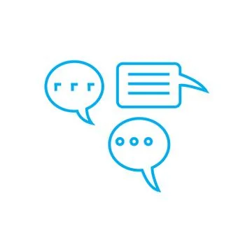 Employees' feedback linear icon concept. Employees' feedback line vector sign Illustrazione stock