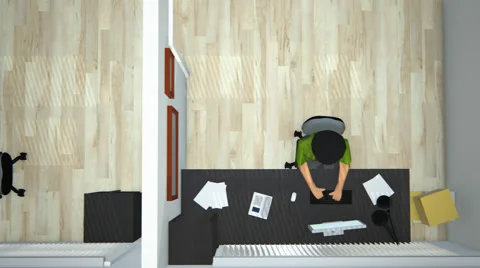 Employees Working In Office Stock Footage 51210717