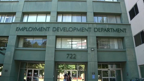 Employment Development Department - Sacramento, CA USA 0- 25 June 2018 Stock Footage