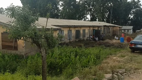 An Empoverished Living Complex co Stock Footage 116624677